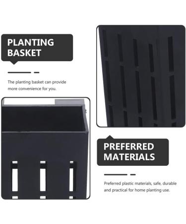 Angoily 4-Piece Hanging Aquarium Plant Holder - Decorative Stand for Potted Living Plants | Aquarium Decoration Accessories - Buy Online on GoSupps.com