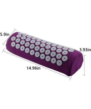 Fioerddtuie Acupressure Mat - Cotton Portable Massage Mat for Men & Women | Monochrome Green Back Muscle Relief for Gym & Travel - Buy Online on GoSupps.com