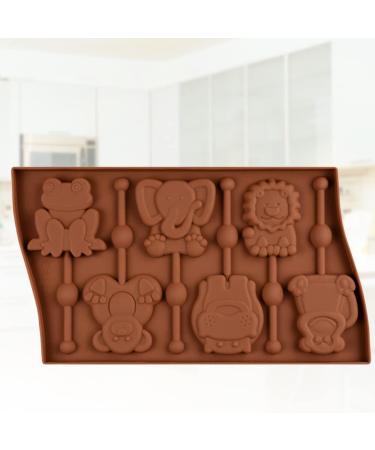 Alipis 2pcs 6 Silicone Molds Silicone Baking Molds Silicone Gummy Mold Candy Molds Food Grade Lollipop Mold - Buy Online on GoSupps.com