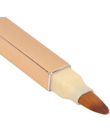 Retractable Lip Brush Nylon Bristle Portable Makeup Brush with Retractable Design Dustproof Durable Shell 2 Double Ended and 3 Single Ended Brushes for Precise Application - Buy Online on GoSupps.com