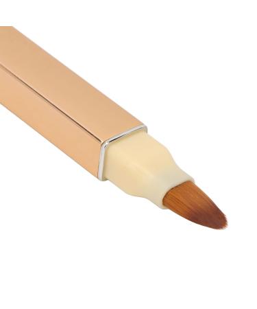 Retractable Lip Brush Set - 5 Nylon Brushes with Shell & Automatic Seal for Perfect Application | International Shipping Available - Buy Online on GoSupps.com