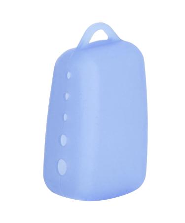 Travel toothbrush head covers silicone-toothbrush cover electric toothbrush protective cap portable silicone-toothbrush-pod protective cover for at home travel camping (bleu club)