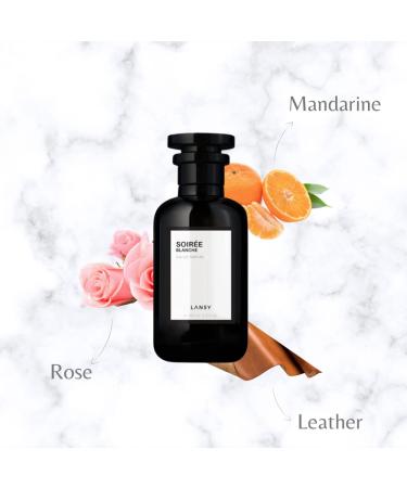 LANSY Soiree Blanche - Eau de Parfum Spray - Unisex 100ml(3.3 Fl Oz) - Buy Online on GoSupps.com