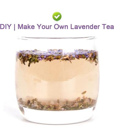 Plant Gift Dried Lavender Flowers 40G/1.41oz - Premium Grade. Perfect for Tea Lavender Tea Baking Baths. Fresh Fragrance. Gluten-Free Non-GMO - Buy Online on GoSupps.com
