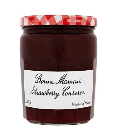 Bonne Maman Strawberry Preserve 750g (pack of 6 x 750 g)