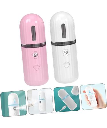 SOESFOUFU 2pcs Moisturizing Sprayer Humidifier Premium Facial Mister Home Face Sauna Handheld Sprayer Plating - Buy Online on GoSupps.com