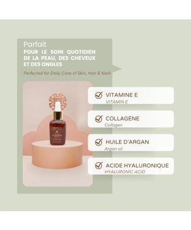 ARGANICARE 3in1 organic almond oil for hair body and face 30 ml - Buy Online on GoSupps.com