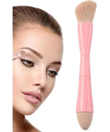Clyictz Double Ended Makeup Brush 4-In-1 Retractable Travel Cosmetic Brush Multifunctional Concealer Sponge Brush for Eyeshadow - Buy Online on GoSupps.com