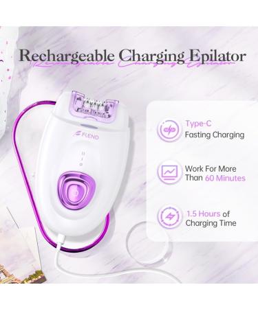 Smooth Glide Epilator for Women - Portable Facial Hair Removal Ideal for Face & Bikini - Buy Online on GoSupps.com