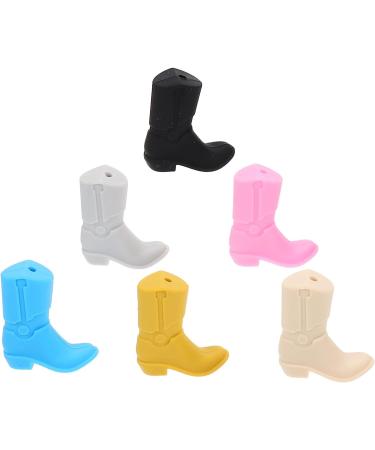 Baby Teether Toys - Healeved 12 Pcs DIY Silicone Beads Garland for Chewing & Teething - Boot Shape Beads in Assorted Colors - Craft Making Beads - Buy Online on GoSupps.com