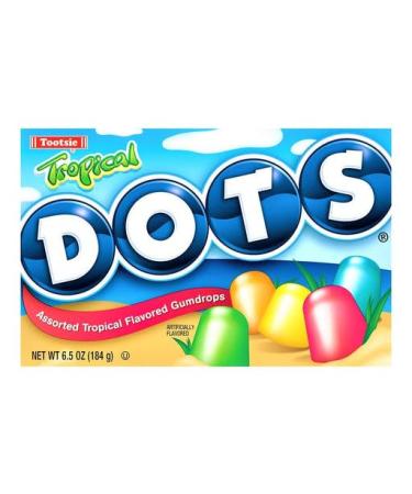 Broadway candy Tootsie Dot Th tre tropical 9 x 184 g