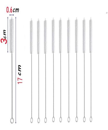 100pcs Straw Cleaning Brush Reusable Eco-Friendly Stainless Steel Drinking Straw Cleaner Brush Set Soft Hair Cleaning Tool (Color : Length 30cm Size : 50 pcs) 50 pcs Length 30cm - Buy Online on GoSupps.com
