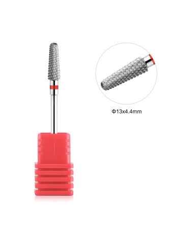 Carbide Nail Drill Bits for Fast & Professional Nail Enhancement Removal - F Fine Silver - Buy Online on GoSupps.com