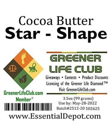Buy Essential Depot Stretch Star - 100% Pure Organic Cocoa Butter - Unrefined - 3.5 oz | International Shipping Available - Buy Online on GoSupps.com
