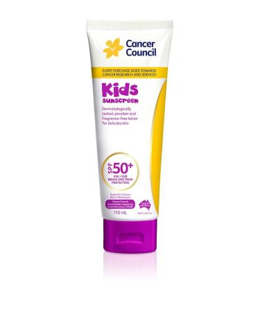 Cancer Council SPF 50+ Kids 110ml Tube