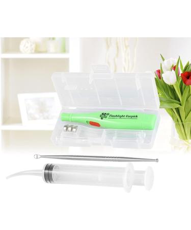 Stainless Steel Ear Wax Removal Tool with LED Light - Adult Ear Cleaner Kit (Random Color) - Buy Online on GoSupps.com