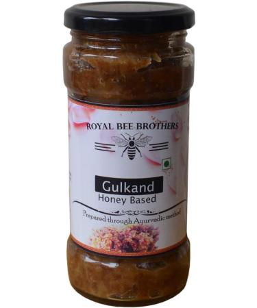 PUB Gulkand Honey | Rose Petal Jam | Prepared Through Ayurvedic Method | No Chemical No Preservative | 100% Natural | 500 gm Glass Bottle