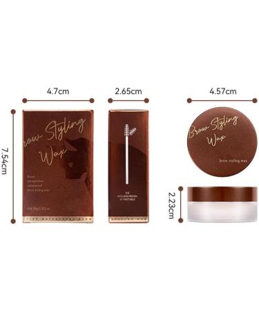 Transparent Eyebrow Gel Waterproof Long Lasting 3D Eyebrow Shaping Wax Kit Eyebrow Plasticizing Soap - Buy Online on GoSupps.com