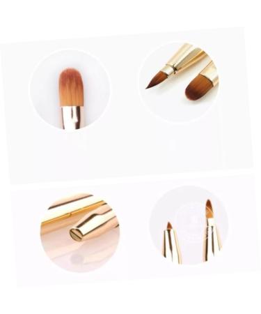 FRCOLOR 3pcs Double-Sided Concealer & Lip Brushes | Portable Eyeshadow & Lip Gloss Applicators | Synthetic Makeup Tools - Buy Online on GoSupps.com