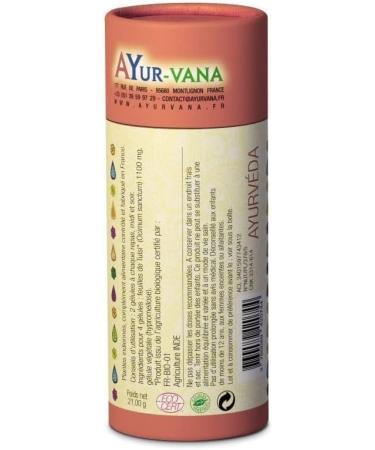 AYur-vana Tulsi Sacred Basil Organic 60 Capsules 325 mg - Buy Online on GoSupps.com