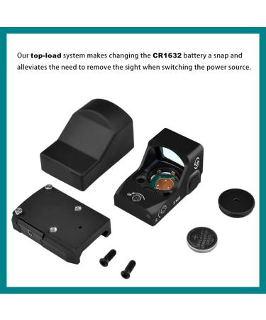 Zulisy Oak Shake Awake Micro Red Dot Sight | 3 MOA Compact Reflex Scope - Buy Online on GoSupps.com