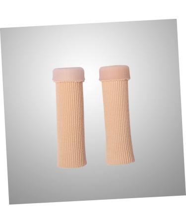 Silicone Gel Finger Wound Sleeves - Set of 2 | Finger Toe Handguard Nursing Cover | Cuttable Size 2 Sleeve - Buy Online on GoSupps.com