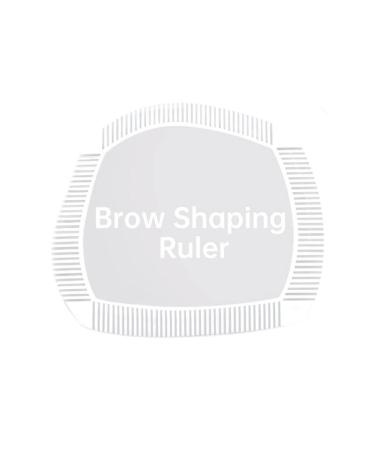 Milageto Gabarit pour dessiner les sourcils - Guide l ger et rapide pour d butants - Id al pour les la maison et les r sidences tudiantes 5.9 Cm X 5.4 Cm