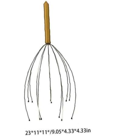Shentaotao Head Massage Tool - Octopus Head Scratcher for Stress Relief & Relaxation | Home Spa Essential - Buy Online on GoSupps.com