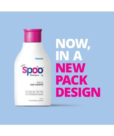 Gentle No Tears Baby Shampoo for Newborns & Infants | 125ml Pack of 4 - Safe & Effective International Shipping - Buy Online on GoSupps.com