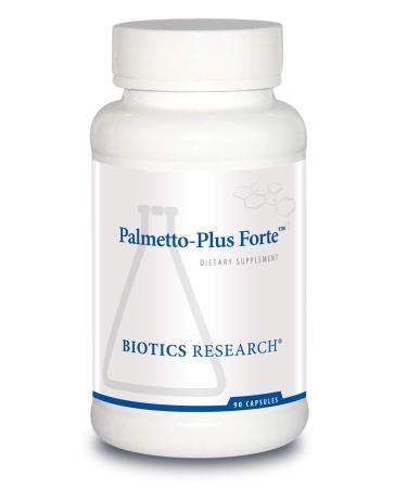 BIOTICS RESEARCH Palmetto Plus Forte Saw Palmetto Formula 500 Milligram Extract and Berry 4:1 Extract Lycopene 15 Milligram Men's Health Complex Healthy Urination & Flow Formula 90 Caps