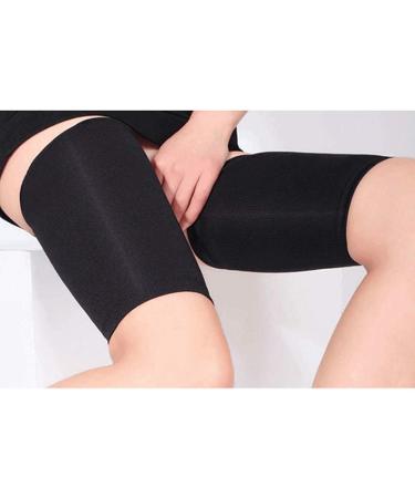 Women's Thigh Compression Sleeve - Slimming Muscle Shaper for Sports Recovery and Fitness - Beige - Buy Online on GoSupps.com