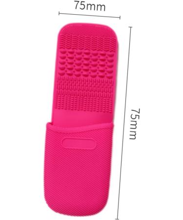 FRCOLOR 3pcs Makeup Brush Cleaner Set - Silicone Scrubber Mat & Brush Holder for Eye Shadow & Makeup Brushes - Perfect Tool for Easy Cleaning & Drying - Buy Online on GoSupps.com