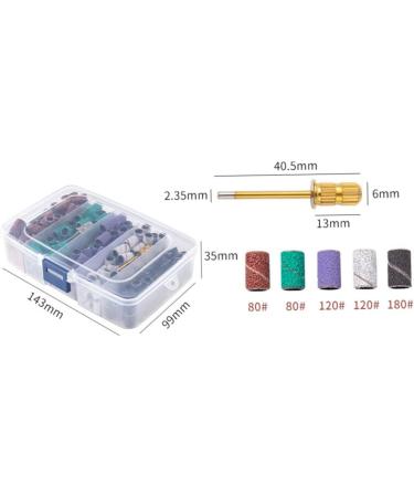 HONMEET 1 Set Nail Polish Set Para U as Refill Nail Files Nail Bits for Nail Drill Fine Grit Sanding Bands for Nail Drill Nail Tool Drill Sanding Bands Nail Art Tool Manicure Tools Alloy - Buy Online on GoSupps.com
