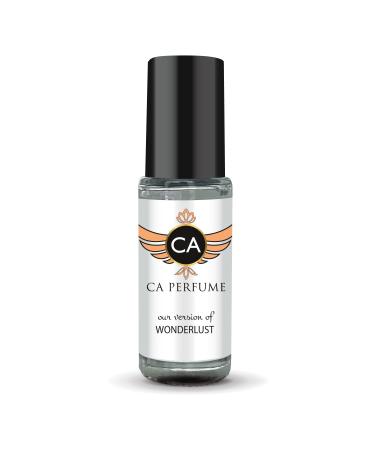 CA Perfume Impression of Michael Wonderlust For Women Replica Fragrance Body Oil Dupes Alcohol-Free Essential Aromatherapy Sample Travel Size Concentrated Long Lasting Attar Roll-On 0.14 Fl Oz/4ml-X1