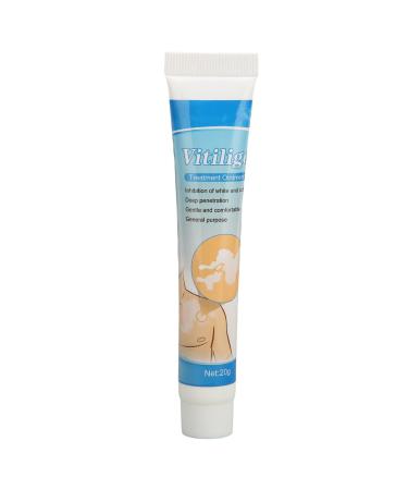 DAUERHAFT Vitiligo Treatment Ointment Safe and Non Irritating Vitiligo Cream Herbal Extract White Spots Vitiligo Treatment Ointment for Skin Pigmentation 0.7oz