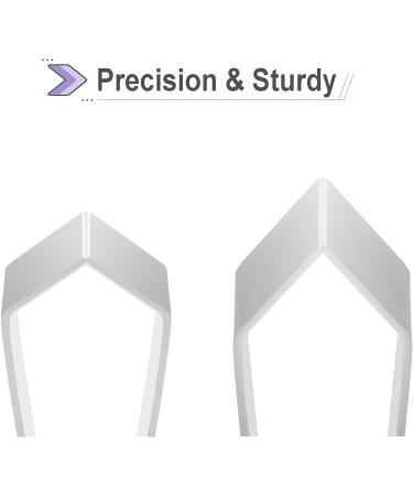 Fish Bone Tweezers  Fish Bone Pliers  Stainless Steel Flat & Slant Tweezers  Kitchen Meat Hair Plucker Remover Tool  for Salmon & Sea Bass Deboning  2 Pcs - Buy Online on GoSupps.com