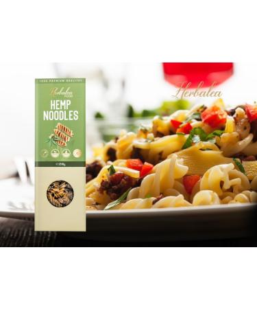 Herbalea Organic hemp noodles 250 g vegan - Buy Online on GoSupps.com