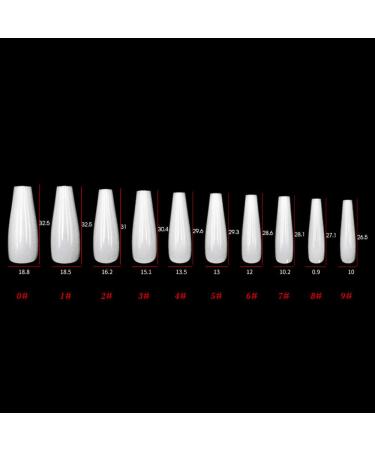 Poliphili 24Pcs Glossy Purple Flame Extra Long Press-On Fake Nails for Women - Removable Wear Ballerina Coffin Acrylic False Nails Tips - Buy Online on GoSupps.com