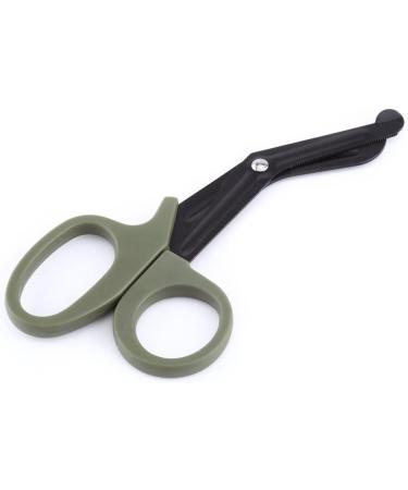 7-Inch OD Green Bandage & Trauma Scissors - Paramedic First Aid Tools | Buy Now! - Buy Online on GoSupps.com
