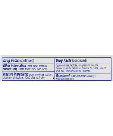 Buy Sominex Tablets - Nighttime Sleep Aid for Restful Sleep | 72 Tablets - Fast Worldwide Shipping - Buy Online on GoSupps.com