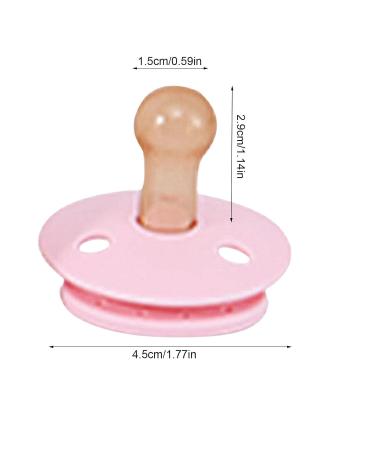 Stronrive Newborn Pacifier | Ultra-Light Silicone Beißring for Toddlers | Symmetrical One-Piece Design | Safe Binkies for 6 Months to 3 Years - Buy Online on GoSupps.com