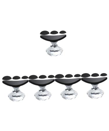 DOITOOL 5 Sets Eye Shadow Stamp Postage Stamps Silicone Makeup Applicator Girl Eyeshadow Stamp Sticker Seal