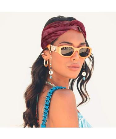 IEyou Boho Headband Set | Stylish Printed Yoga Head Wraps for Women & Girls (4 Pack) - Soft Comfortable & Versatile - Buy Online on GoSupps.com
