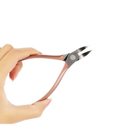 Rose Gold Metal Nail Clippers & Scissors - Nail Art Decorations for Home & Salon | International Shipping - Buy Online on GoSupps.com