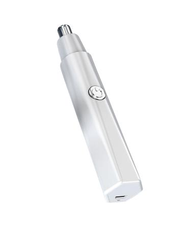 Nose Trimmer Multifunctional Professional Waterproof Compact Size Eyebrow Facial Hair Removal for Women Men White