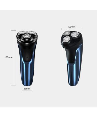 Rechargeable Waterproof Electric Shaver for Men | Wet & Dry Rotary Shavers with Pop-up Trimmer - International Shipping Available - Buy Online on GoSupps.com