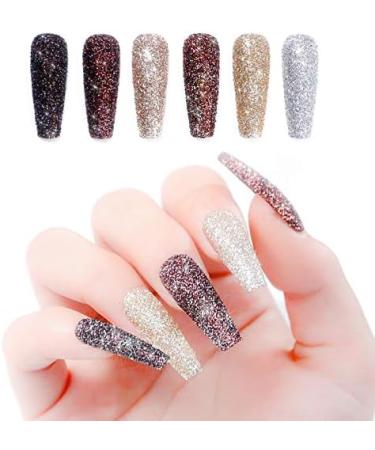 6-Color Diamond Bottled Crystal Diamond Burst Sparkling Crystal Nail Jewelry Sequins - Buy Online on GoSupps.com