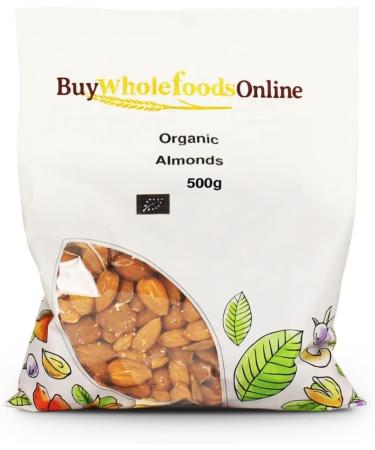 Organic Almonds 500g (BWFO) - Buy Online on GoSupps.com