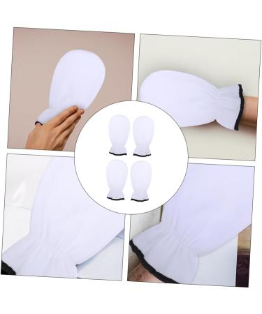 FRCOLOR 6 Pairs Maintenance Care Gloves Hand Softening Gloves Cracked Hand Gloves Paraffin Wax Gloves Ladies Mittens Lady Tools Nourishing Hand Care Tool Miss Spa Flannel Hand Wax White - Buy Online on GoSupps.com