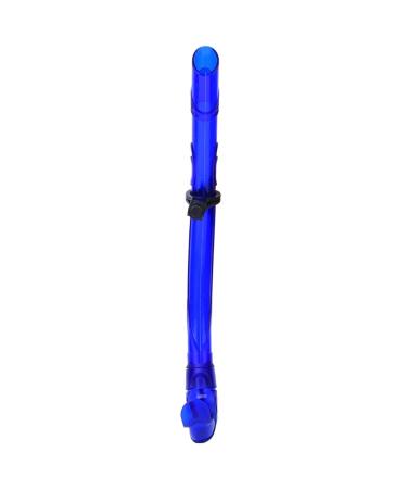 BALITY Snorkeling Breathing Tube Comfortable Flexible Small Lightweight Professional Breathing Tube Sturdy Durable PVC Silicone for Adults Children for Free Diver(Blue)